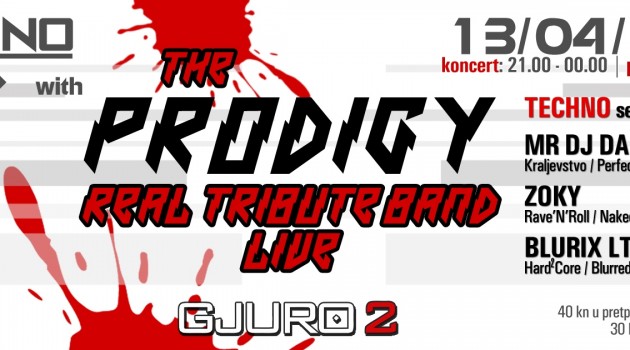 Dijelimo 2×1 ulaznicu za Prodigy Real Tribute Band u Gjuri!