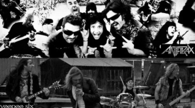 Anthrax predgrupa Iron Maiden
