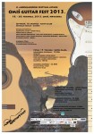 Plakat za 4. Omiš guitar fest