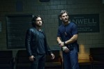 Sarchie (ERIC BANA) and Mendoza (EDGAR RAMIREZ) in Screen Gems' DELIVER US FROM EVIL.