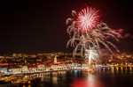 Split, 07.05.2015 - Vatrometom nad gradom zavrsena je proslava blagdana svetog Dujma