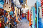 Street In Chefchaouen, Morocco