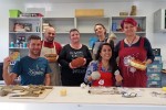 Duan, Josephina, Paula, Palma i polaznici ateljea