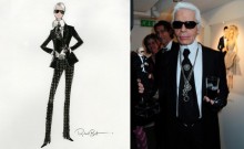 Figura Karla Lagerfelda utjelovljena u barbiku