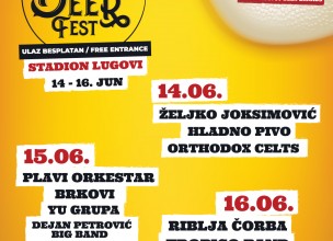 Od 14. do 16. lipnja u Budvi, na stadionu “Lugovi”, održat će se prvi Budva beer fest.
